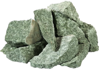 Камень Жадеит Колотый ЛЮКС (40 x 80 мм), для э/печей