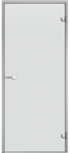 «Дверь стеклянная Harvia DA82104 ALU 8x21 коробка серая, стекло прозрачное» – 1