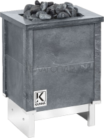 Электрическая печь KARINA Quadro 6 Талькокварцит Stock