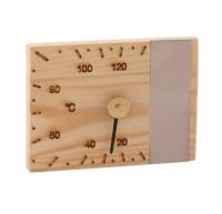 Термометр SAWO NORDEX95-TED прямоугольный, лазерная гравировка, кедр