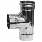 «ТиС Тройник ТРМ-87, D120, 0,8мм, Сталь AISI 430 Моно (без изоляции)» – 1