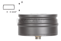 «Шидель PERMETER 50 емкость для сбора конденсата, внутр. 130 мм., внешн. 230 мм., серый» – 1