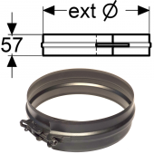 «Шидель PERMETER 25 стандартный хомут, внутр. 150 мм., внешн. 200 мм., серый» – 1