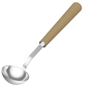 «Ковш SAWO металл БОЛЬШОЙ с деревянной ручкой, КЕДР, 442-MD» – 1