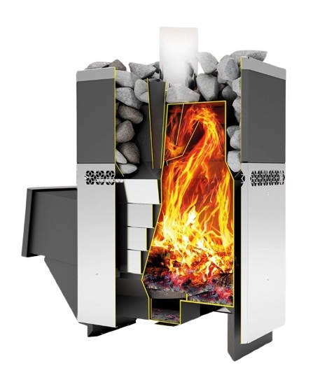 «Печь-каменка РУСЬ 18ЛНЗП (профи)1» – 3