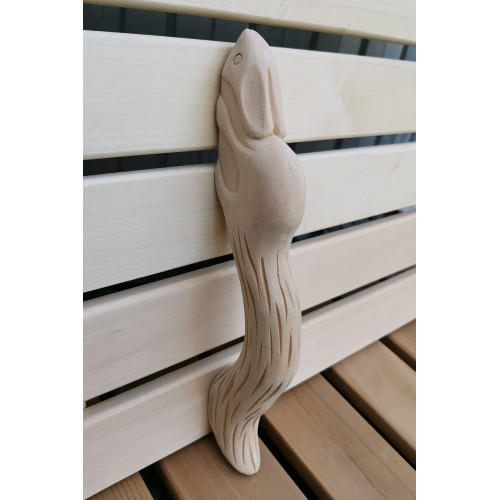 «Ручка дверная "Белочка" массив кавказская липа1» – 2