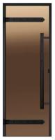 Дверь стеклянная Harvia D92101ML Legend 9x21 стекло бронза ЛЕВАЯ