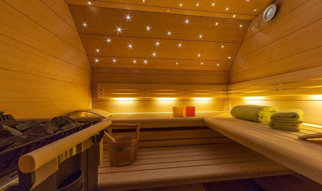 Освещение в бане