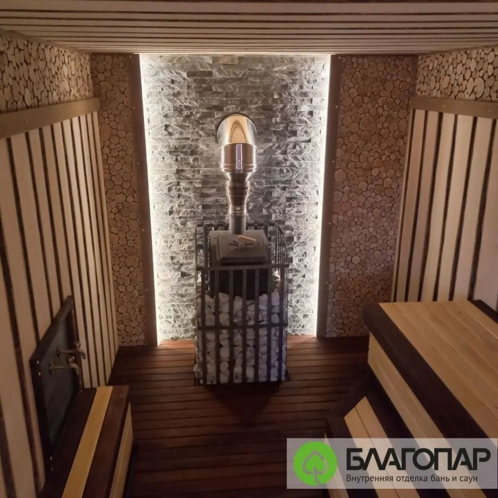 правильное освещение в бане