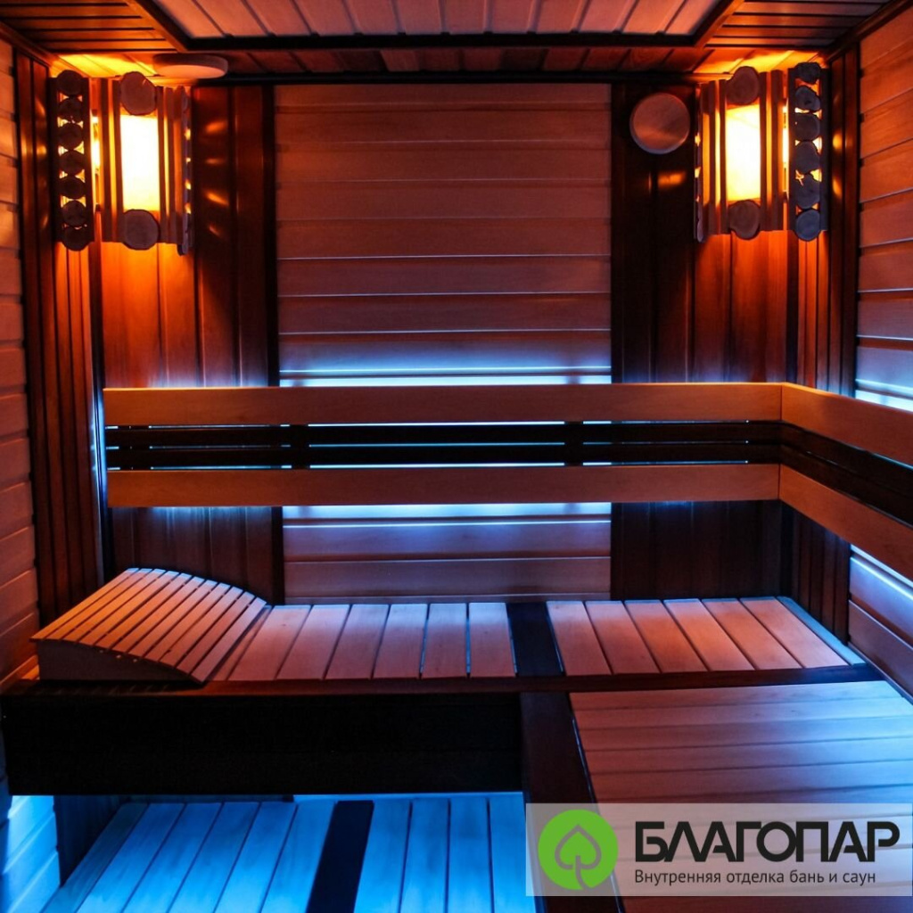 светодиодное освещение в бане