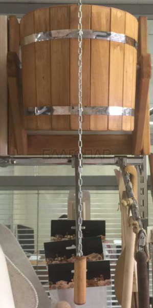 «Обливное устройство ВОДОЛЕЙ липа МОРЁНОЕ с ПЛАСТИКОВОЙ вставкой (ведро липа)1» – 3