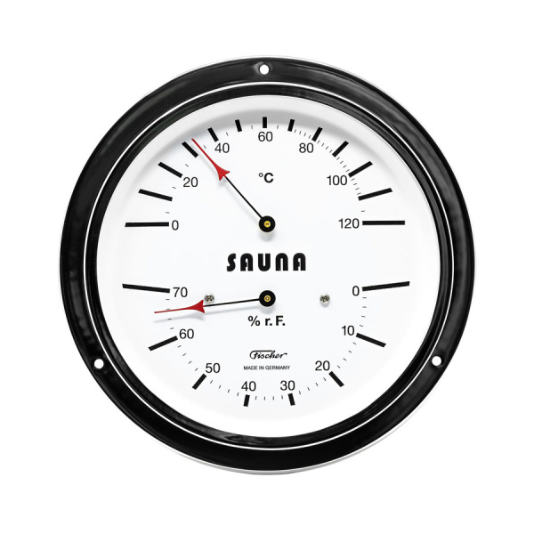 «Fischer Термометр-гигрометр для сауны в латунном корпусе1» – 2