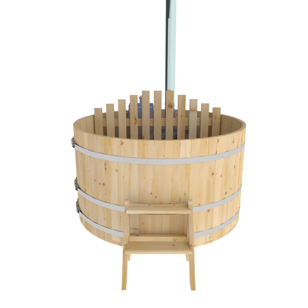 «Купель Bentwood Фурако кедр D 1,8х1,2 разборная, печь внутренняя (стандарт)1» – 2