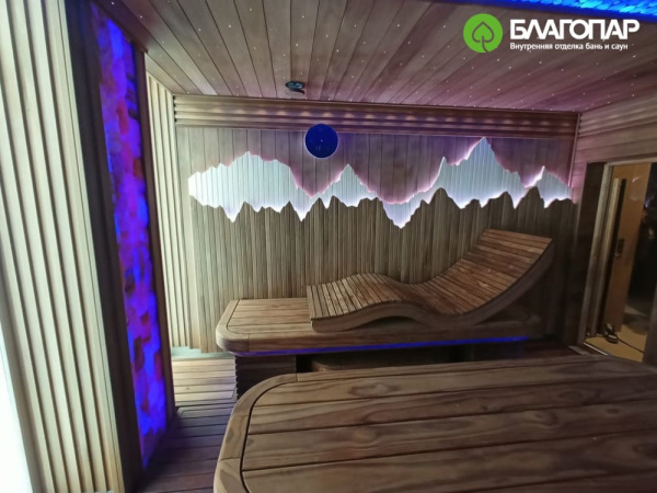 «Термо Полок Липа (26х90мм) длина 1,8м - 3,0м1» – 5