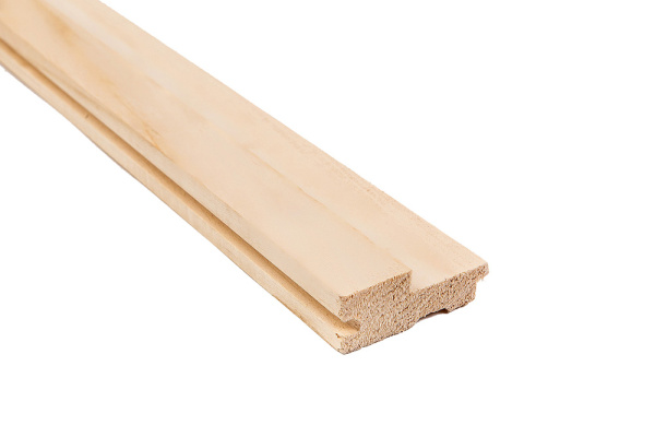 «Вагонка Рейка Липа Текстурированная (25х65мм) 2,0 - 3,0 для бани | Благопар» – 3