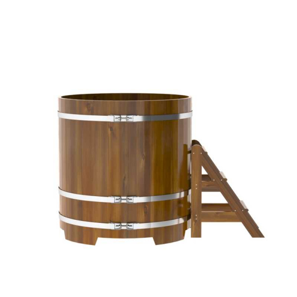 «Купель Bentwood из лиственницы круглая мореная Рустик D 1,17 h-1,21» – 3