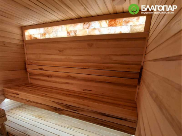 «Вагонка Софтлайн Липа Текстурированная (14х98мм) длина 2,0м - 3,0м для бани | Благопар» – 4