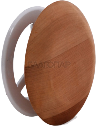 Вентиляционная заглушка диаметр 100 мм канадский кедр