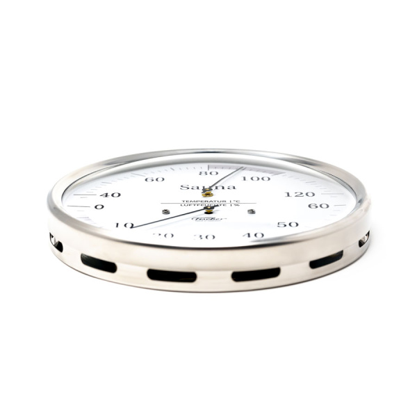 «Fischer Термометр-гигрометр в корпусе из нержавеющей стали1» – 3