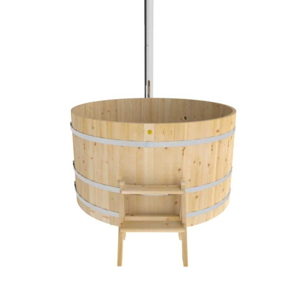 «Купель Bentwood Фурако кедр D 1,8х1,2 разборная, печь наружная (стандарт)1» – 2