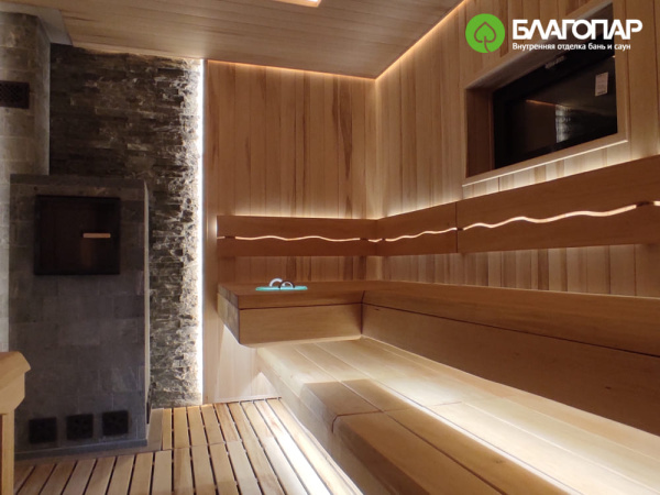 «Вагонка Липа СТС Текстурированная (20х130мм) длина 2,0м - 3,0м для бани | Благопар» – 4