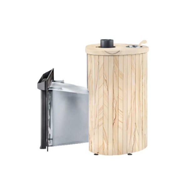 «Ферингер Оптима ПФ до 28 м³ "Окаменевшее дерево" цельный, печь с закрытой каменкой1» – 3