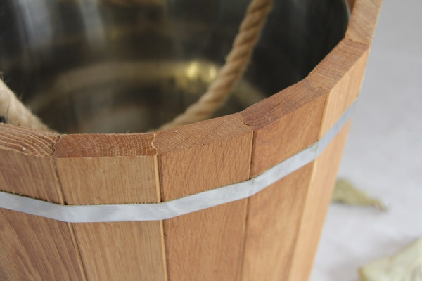 «Запарник Краснодар с нерж. Вставкой 12л. Дуб1» – 2