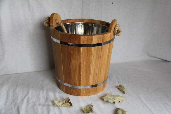 «Запарник Краснодар с нерж. Вставкой 12л. Дуб1» – 4