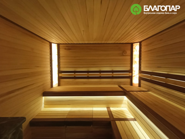 «Вагонка Софтлайн Липа Текстурированная (14х98мм) длина 1,0м - 1,9м для бани | Благопар» – 5